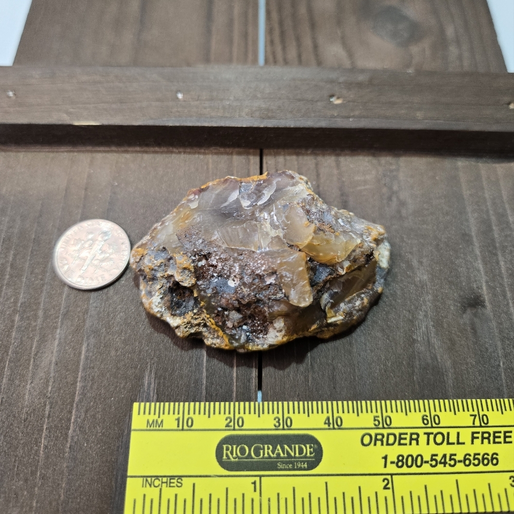 Coyamito Purple Lace Crystal Agate Laguna Mexico - Picture 6 of 14